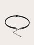 Chain belt with knot and micro crystals image number 1