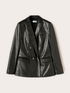 Double-breasted blazer jacket with lapels image number 4