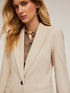 Blazer monopetto in tessuto tecnico image number 2