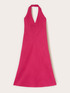 A-line long dress in linen blend image number 4
