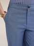 Pantalon palazzo en m&eacute;lange de lin image number 3