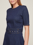 Vestito flare in denim image number 2