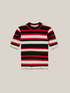 Striped rib knit T-shirt image number 3