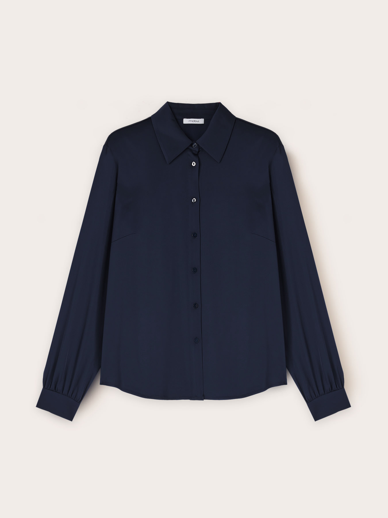 Satin shirt image number 4