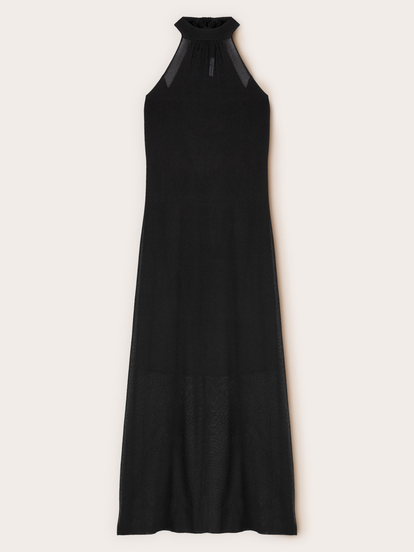 Rochie tip furou din tricotaj cu transparențe image number 4