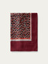 Double Love patterned scarf image number 1
