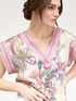 Cashmere patterned satin blouse image number 3