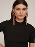 Long earrings with fringes image number 2