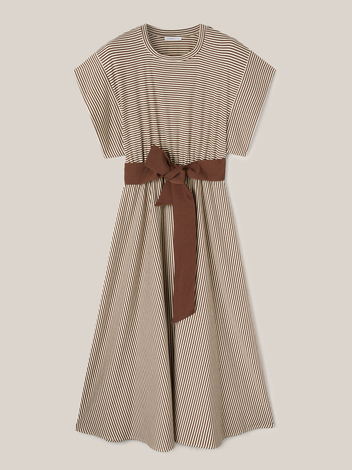 Vestito lungo in jersey a righe - Motivi.com