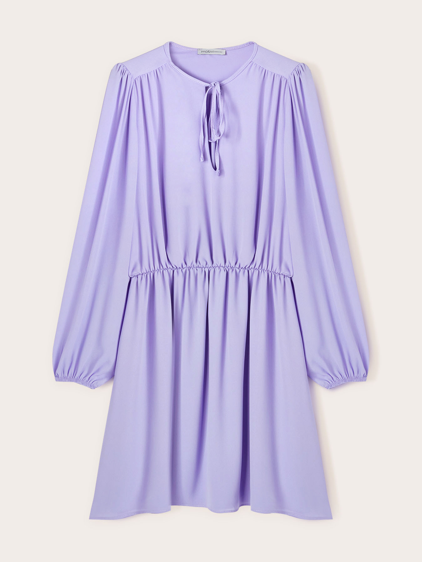 Vestito corto con arricci image number 5