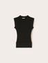 Top in maglia a coste image number 4