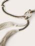 Cintura in corda con nappe image number 2