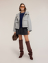 Wool-blend cloth jacket with hood image number 2