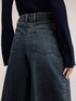 Jean culotte en denim bleu d&eacute;lav&eacute; image number 3