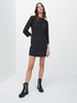 Sheath dress with padded shoulders image number 0