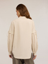 Blusa over con maniche arricciate image number 1