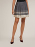 Striped pleated skirt image number 5