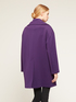 Cappotto modello caban in neoprene image number 1