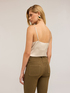Top with draped edge image number 1