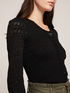 Openwork knitted cardigan image number 2