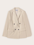 Veste blazer double boutonnage avec revers image number 4