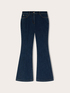 Push-up flare jeans in denim image number 4