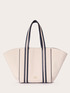 Shopping bag in canvas con manici image number 1