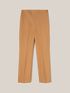 Twill stovepipe trousers image number 3