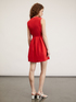 Short dress with pleated skirt image number 1