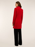 Single-breasted wool blend cloth coat image number 1