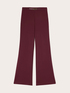 Flare-Hose aus Milano-Strick mit G&uuml;rtel image number 4