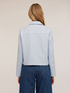 Denim-style tweed jacket image number 1