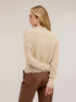 Lace-effect knit turtleneck image number 1