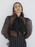 Camicia in organza Smart Couture image number 2
