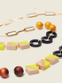 Lange Halskette mit Holzelementen image number 1