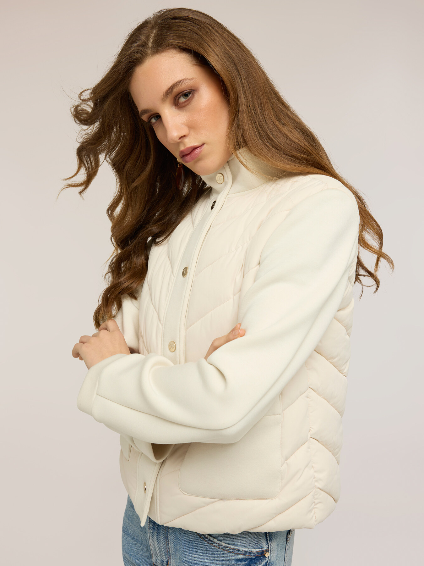 Piumino bimaterico image number 3