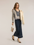 Foulard print satin shirt image number 2