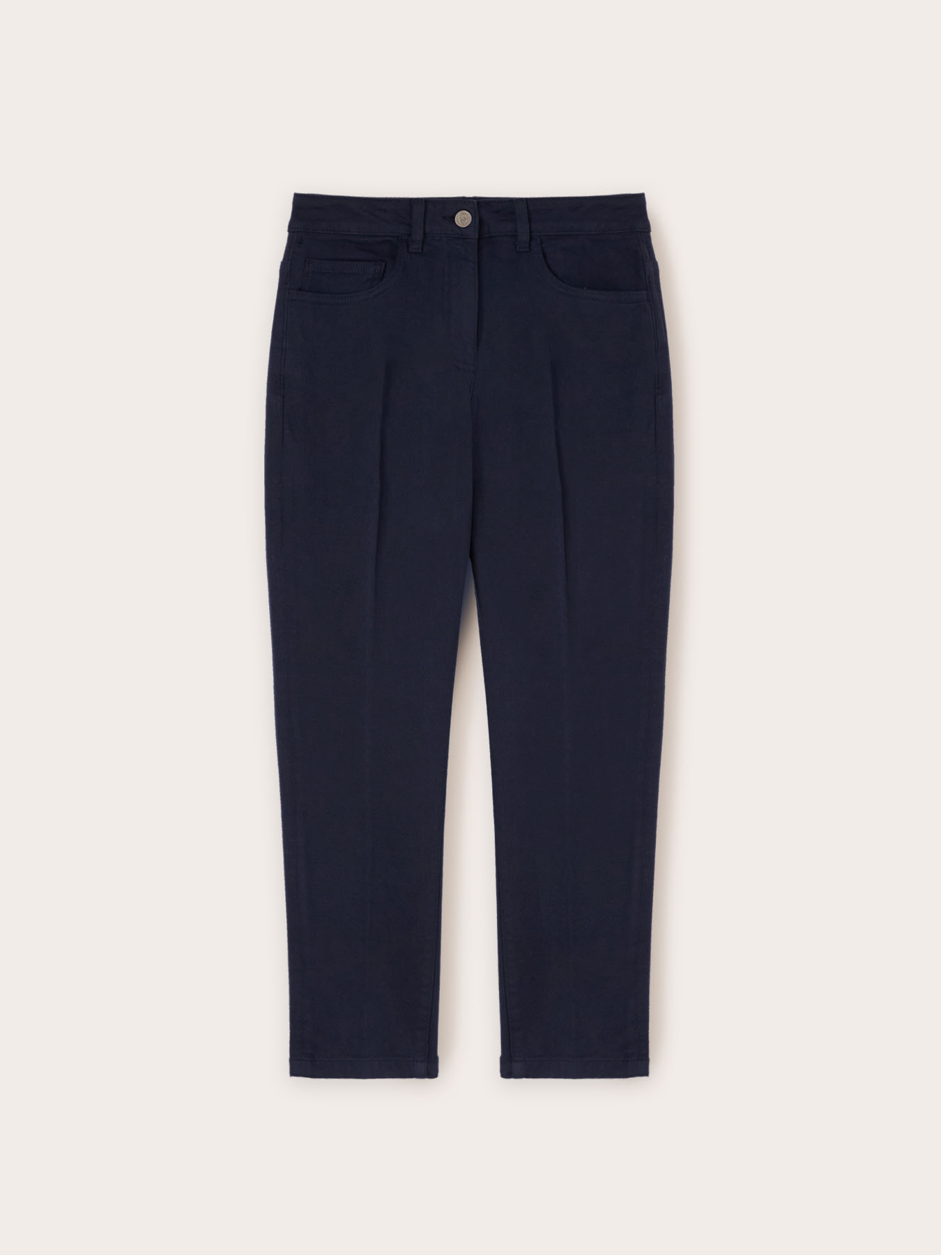 Pantaloni Carrot A Vita Alta Motivi - Autunno/Inverno 2024 | In Poliviscosa Con Elastan - Foto 9