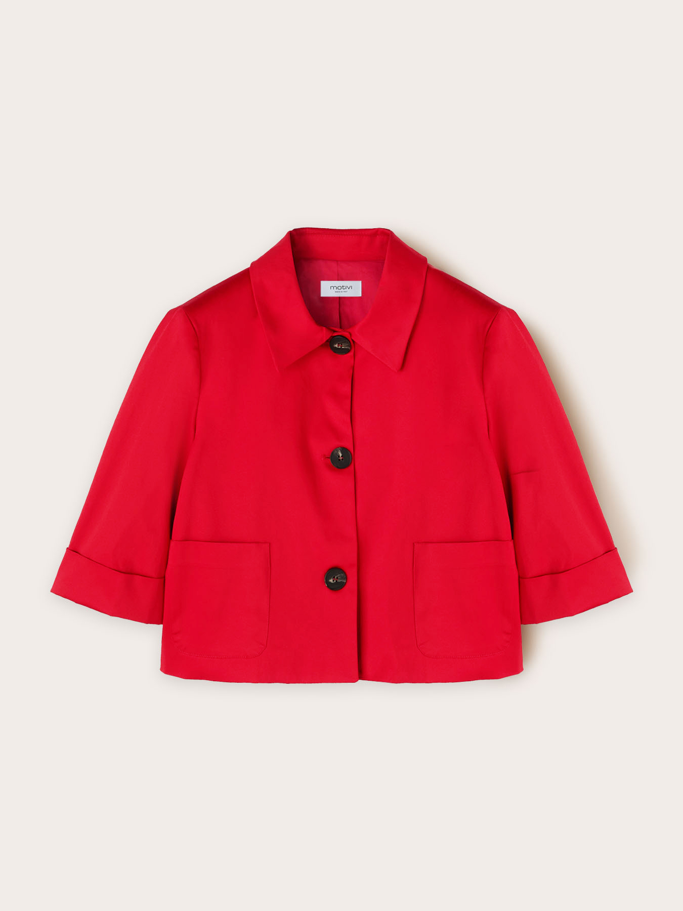 Short-sleeved jacket image number 4