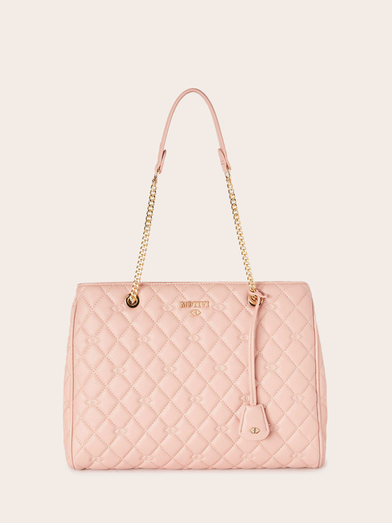 Quilted faux leather Shopping bag image number 0