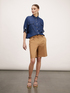 Bermuda shorts with loops and buttons image number 3