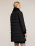 Down jacket with knit collar image number 1