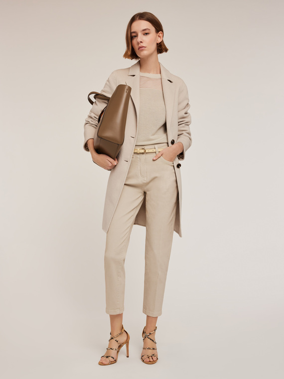 Pantalon carrot en drill Rianne
