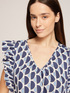 Geometric pattern blouse image number 2