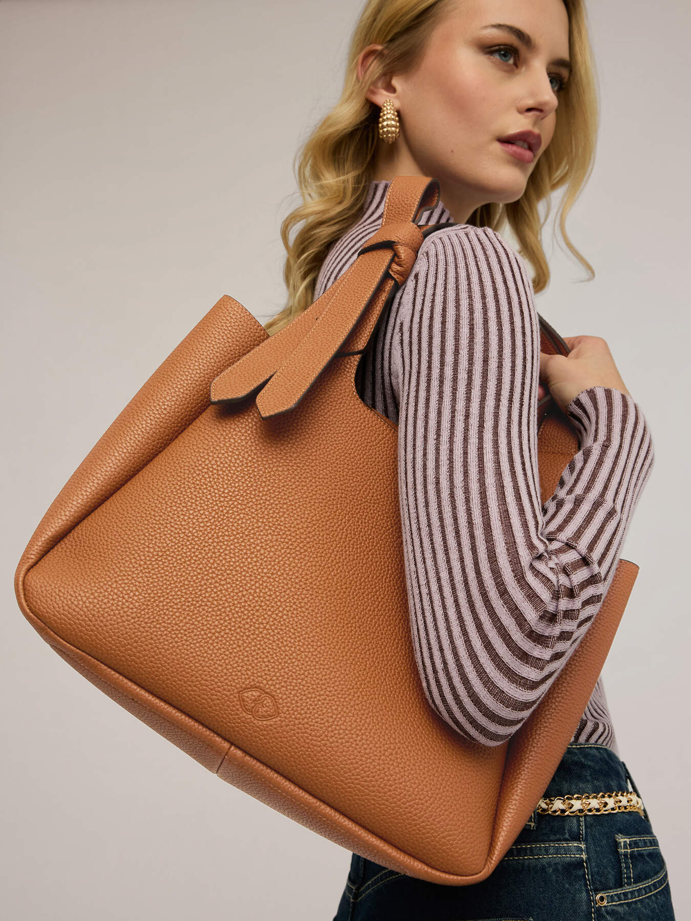 Sac cabas avec anses r&eacute;glables image number 0