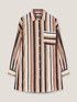 Striped oversized shirt image number 4