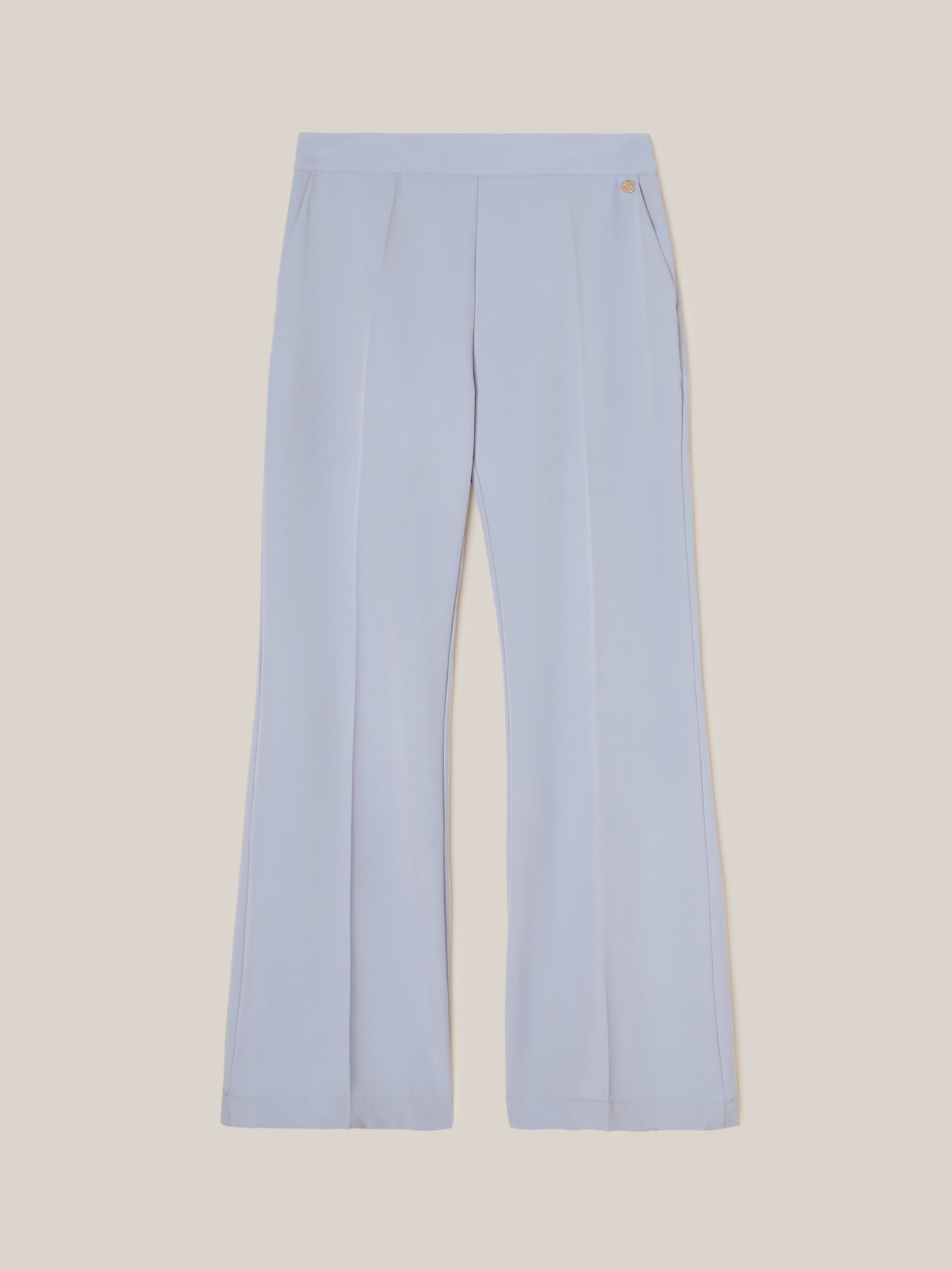 Flowing palazzo trousers image number 3