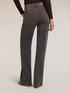 Wide fit jeans with rhinestone embellishments image number 1