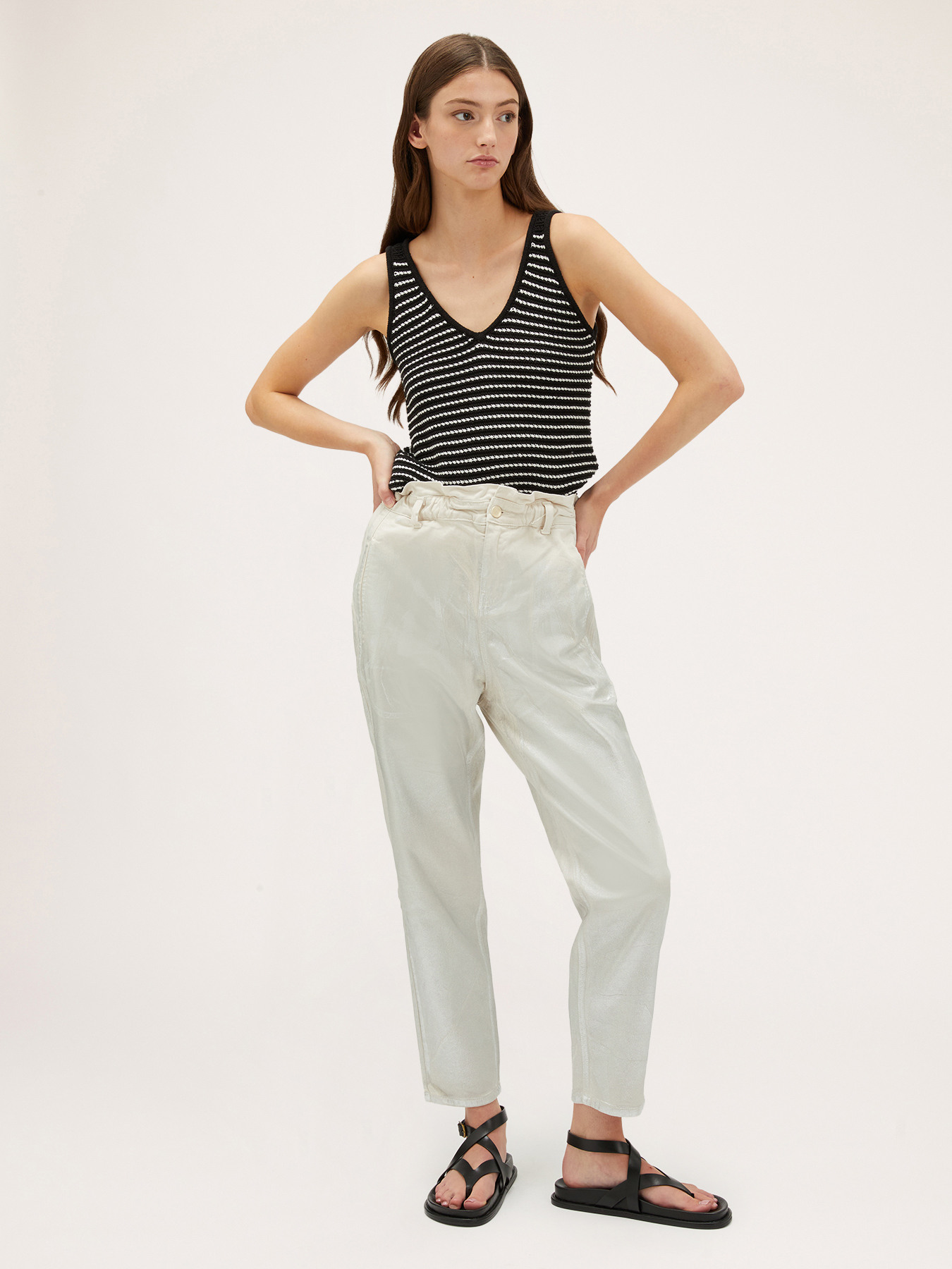 Jeans paperbag laminato image number 0