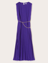 Pleated maxi dress image number 6